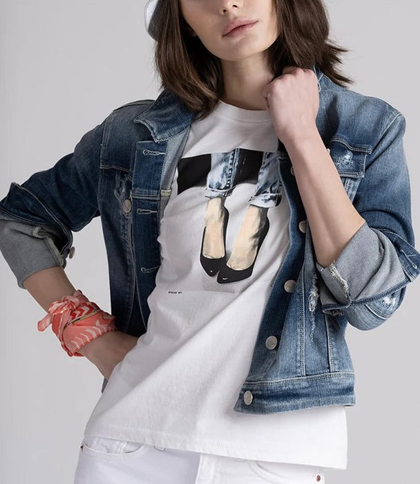 Cpress Stand By Mushie Tee - White