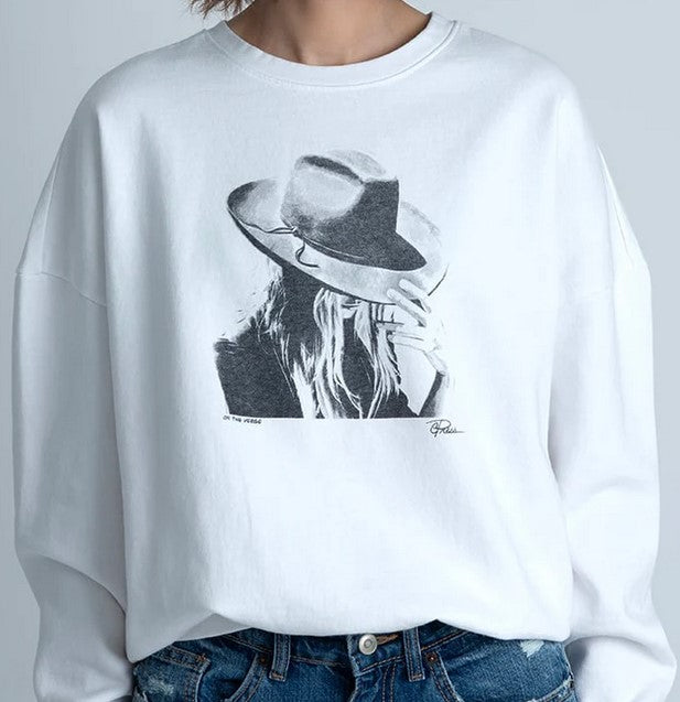 Cpress On The Verge Sweatshirt - White