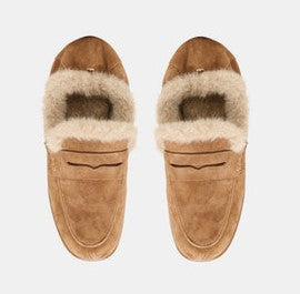 Dolce Vita Cloey Plush Loafer - Light Brown