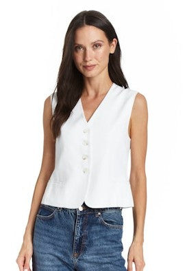 Drew harper Vest - White