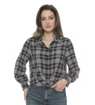 Drew Nick Top - Denim