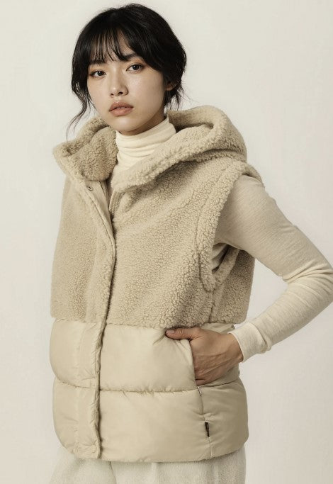 Save the Duck Lucinda Vest - Rainey Beige