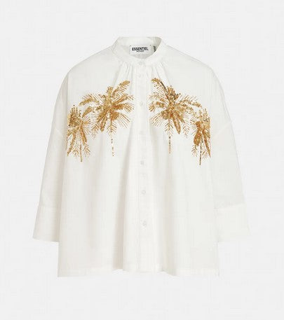Essential Antwerp Embroidered Shirt - Off White