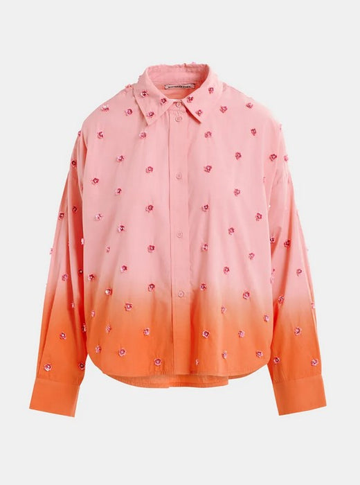 Essentiel Antwerp Harkansas Shirt - Pink/Orange