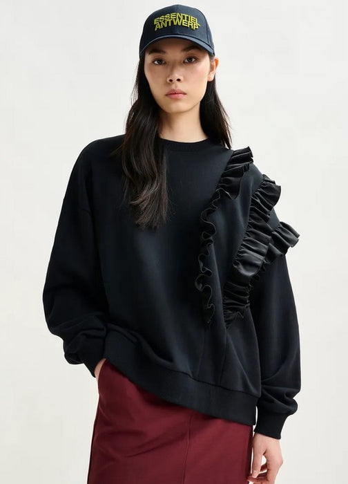 Essentiel antwerp IWave Sweatshirt - Black