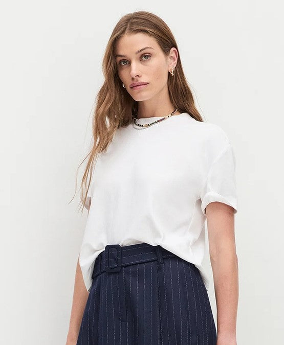 Favorite Daughter Everyday Short Sleeve Tee - White