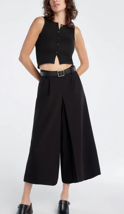 Favorite Daugter Nicole Culotte - Black