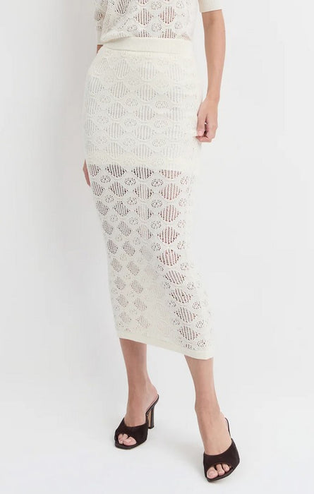 Favorite Daughter Courtside Skirt - Ivory