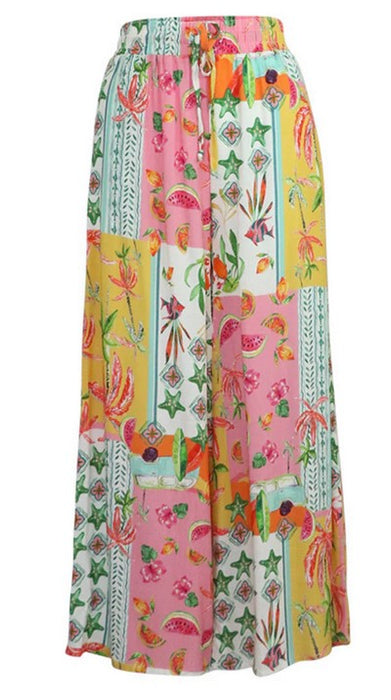 Felicite Smocked Maxi Skirt - French Pink