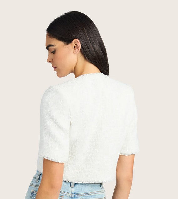 Generation Love Nikki Tweed Jacket - White