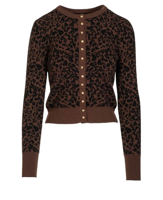 Generation Love Tulum Cardigan - Brown/Black