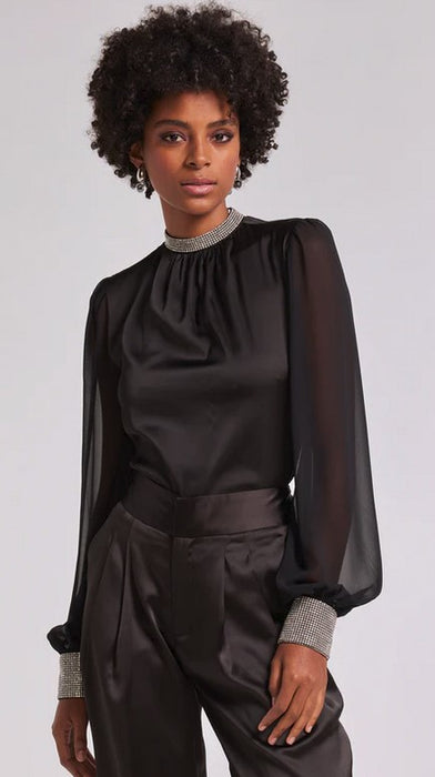 Generation Love Ashley Crystal Blouse - Black