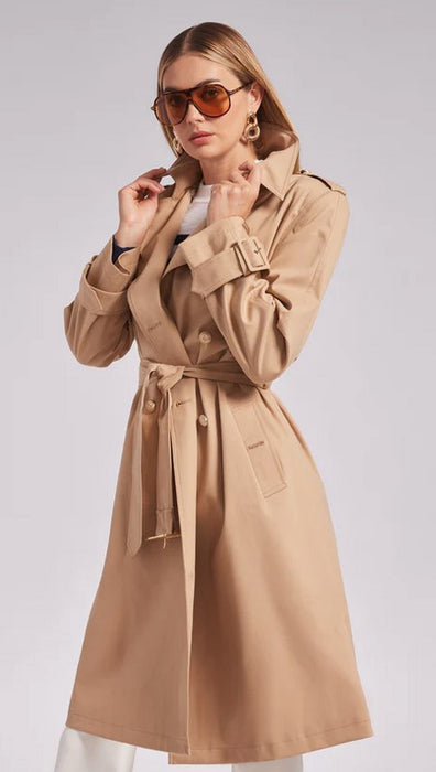 Generation Love Danielle Trench Coat - Taupe