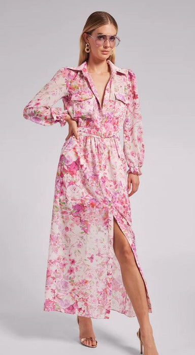 floral dresses for women pink Generation Love Silvia Floral Dress