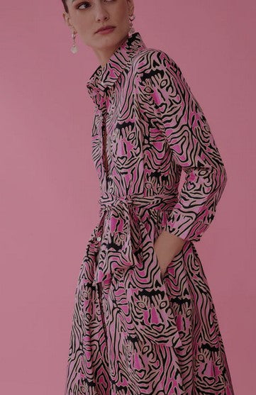 Guadalupe Luciana Tiger Dress -