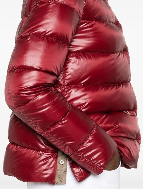 Herno Side Button Coat - Bordeaux