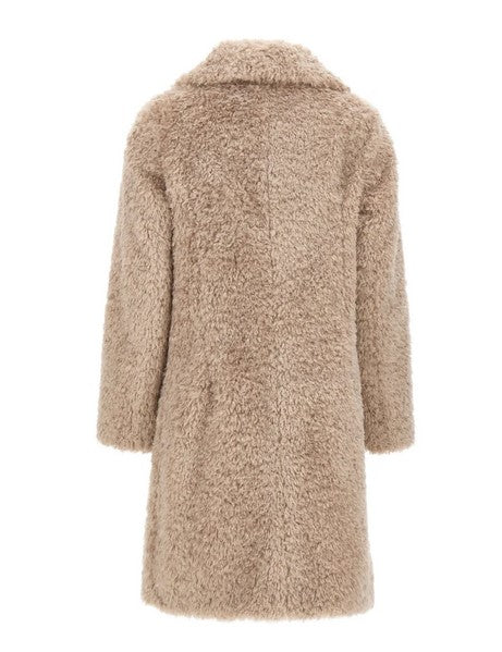 Herno Faux Fur Long Coat - Chantily
