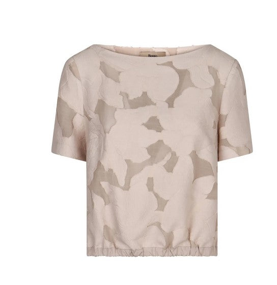 Herno Floral Motif Blouse - Chantilly