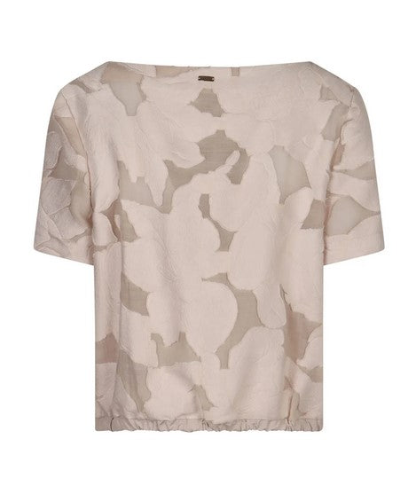 Herno Floral Motif Blouse - Chantilly
