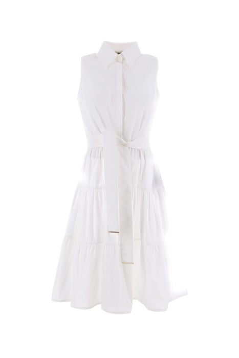 Herno Poplin Dress - White