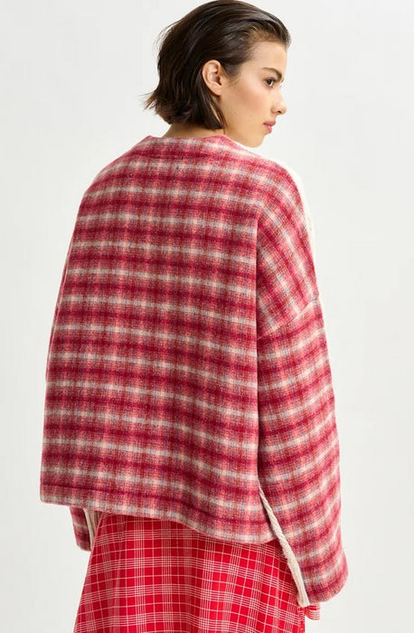 Essentiel Antwerp IFace Sweater - Beige/Red