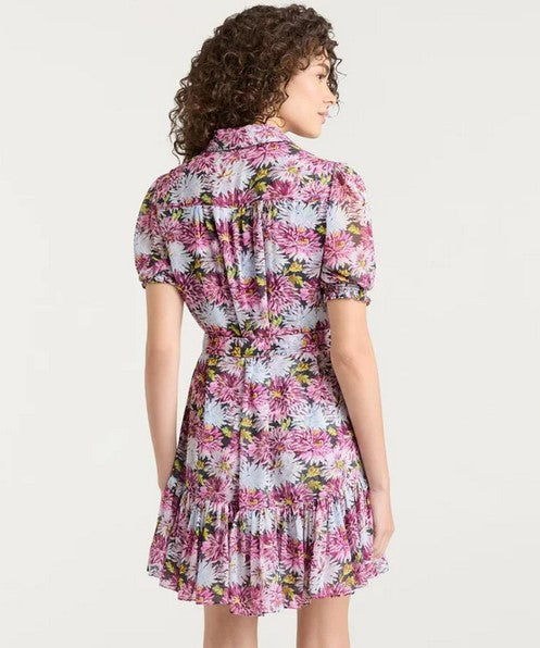 Cinq a Sept Print Halbini Dress - Dahlia Print