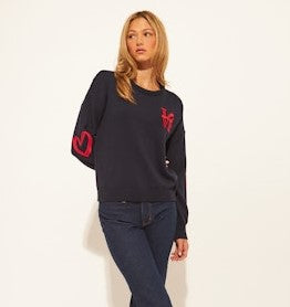 John & Jenn Midnight Love Sweater - Midnight