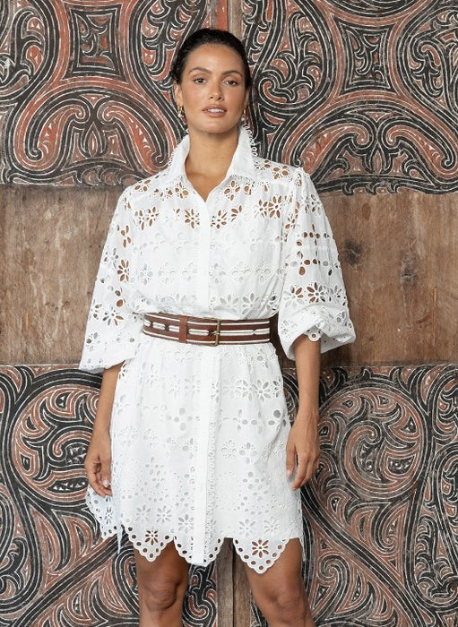 Miss June Sloane Dress - White