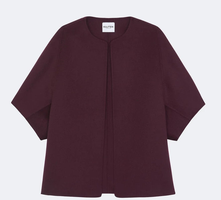 Kujten Asi coat - Bordeaux
