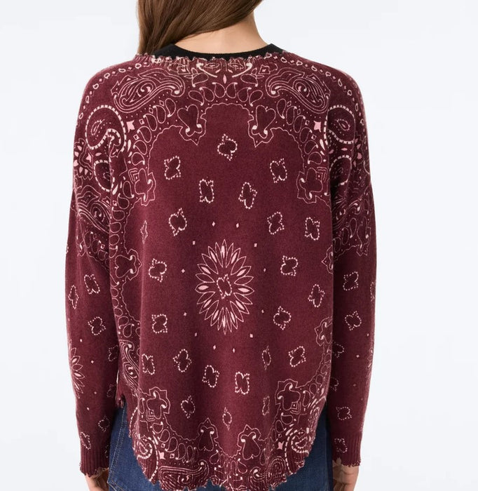 Kujten Mela Bandana Bico Sweater - Milano Bordeaux