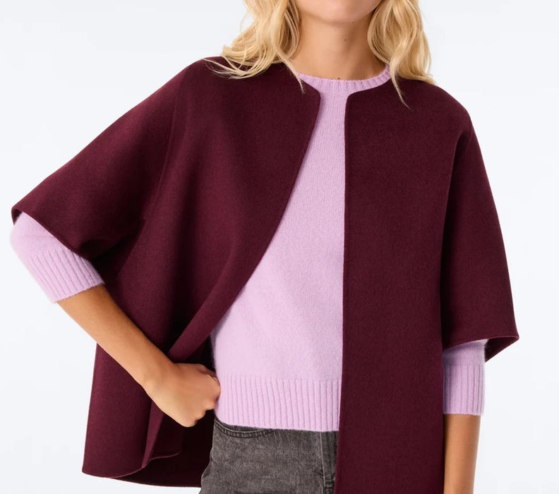 Kujten Asi coat - Bordeaux