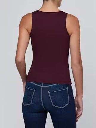 L'Agence Adira Scoop Tank - Sangria