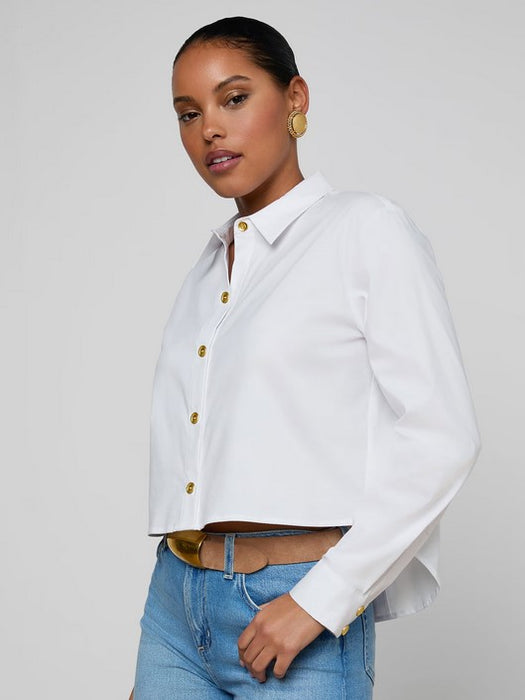L'Agence Cosette Top - White