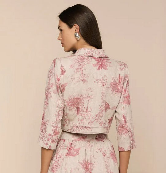 L'Agence Eda Jacket - Jungle Toile