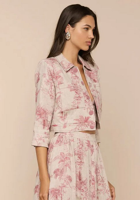 L'Agence Eda Jacket - Jungle Toile