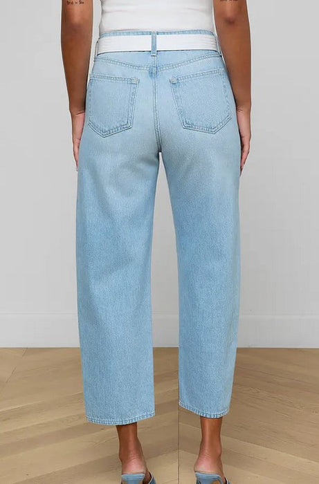 L'Agence Mallis Bow Leg Jeans - Brea