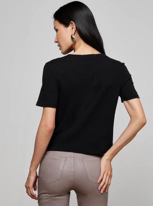 L'Agence Stormy Tee - Black