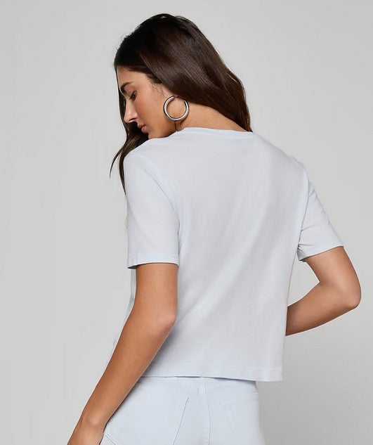 L'Agence Stormy Tee - pale Mist blue