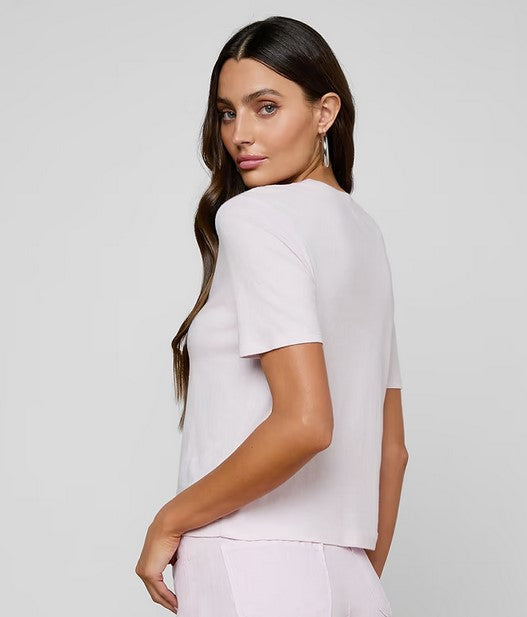 L'Agence Stormy Tee - Icy Lilac