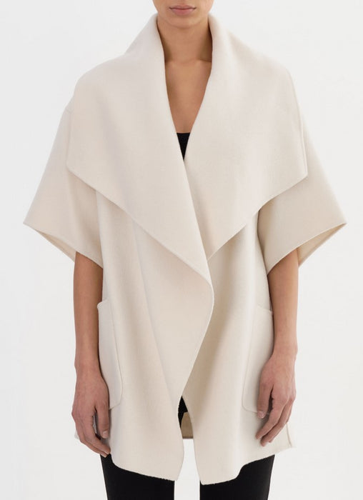 Lamarque Penelope Coat - Whisper White