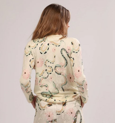 Las Surenas Cashmere Full Snakes Sweater