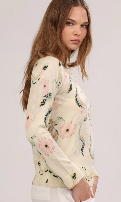 Las Surenas Cashmere Full Snakes Sweater