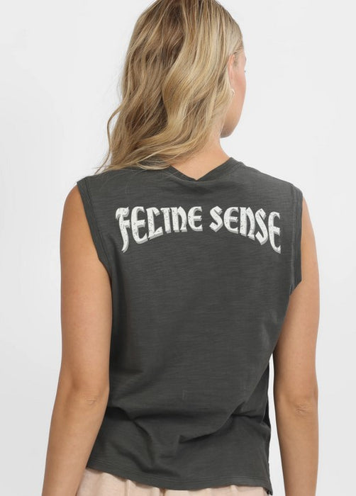Las Surenas Tank Top - Mosaico Grey