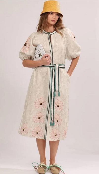 Las Surenas Skin Flower Dress