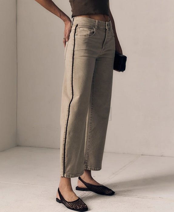 Le Jean Sideline Nomad Ankle Jeans - Dove