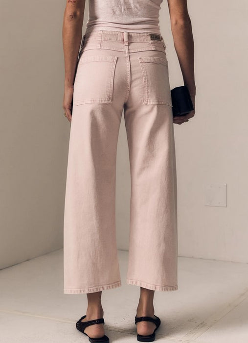 Le Jean Selena Crop Jeans - Petal Pink