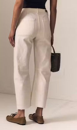 Le jean Utility Soft Barrel Jeans - Bone