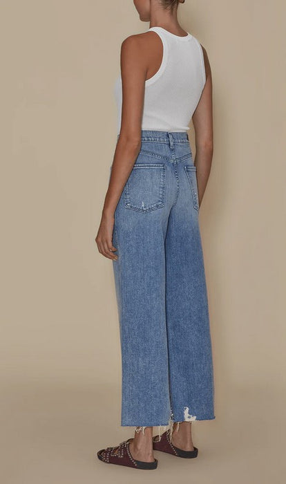 Le Jean Juliette Wideleg Ankle Jeans - Beach House