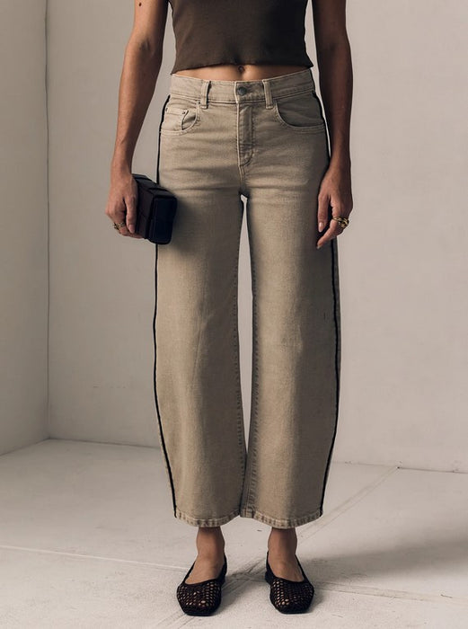 Le Jean Sideline Nomad Ankle Jeans - Dove