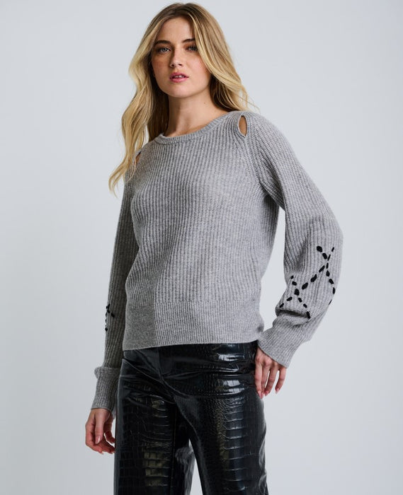 Lisa Todd show & Tell Cashmere Sweater - Stone